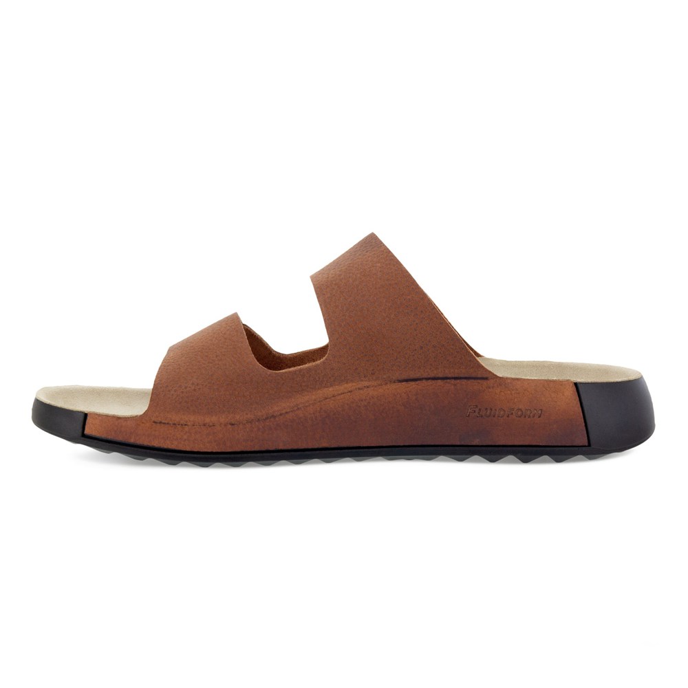 Sandalias Hombre - ECCO 2Nd Cozmo Flat - Marrom - PUG156734